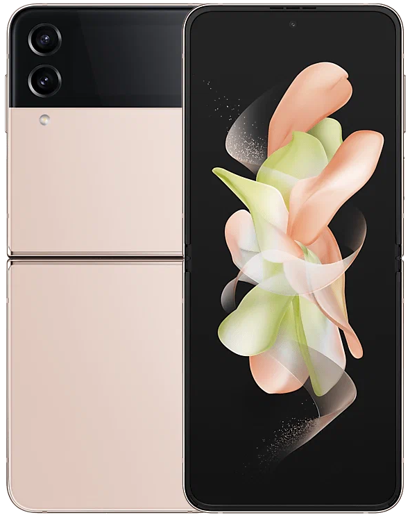 Смартфон Samsung Galaxy Z Flip 4, 8.512 Гб, Dual SIM (nano SIM+eSIM), розовое золото